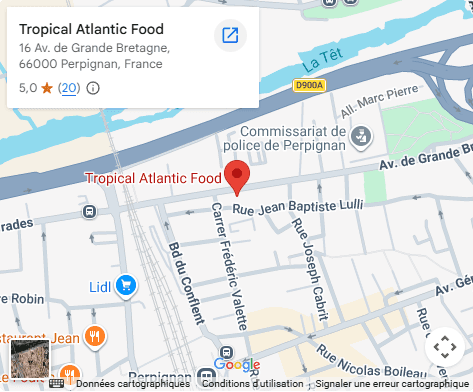 Aperçu carte desktop - Tropical Atlantic Food